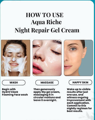 Aqua Riche Night Repair Gel Cream