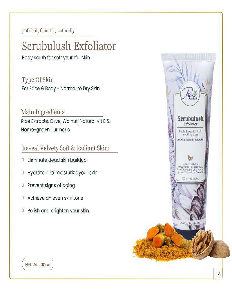 Scrubulush Exfoliator