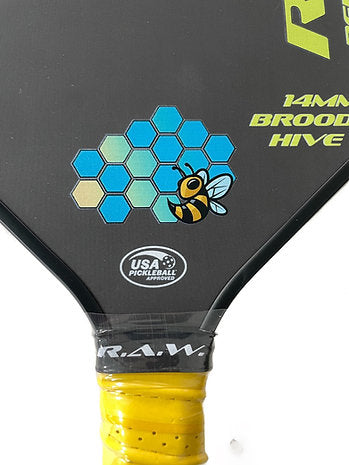 R.A.W - Brood Hive 14mm Pickleball Paddle