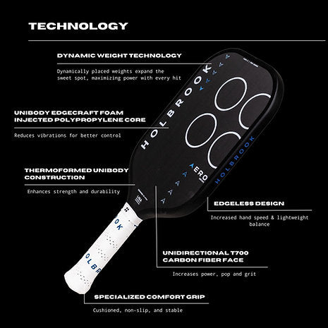 Holbrook Pro - Aero X Pickleball Paddle