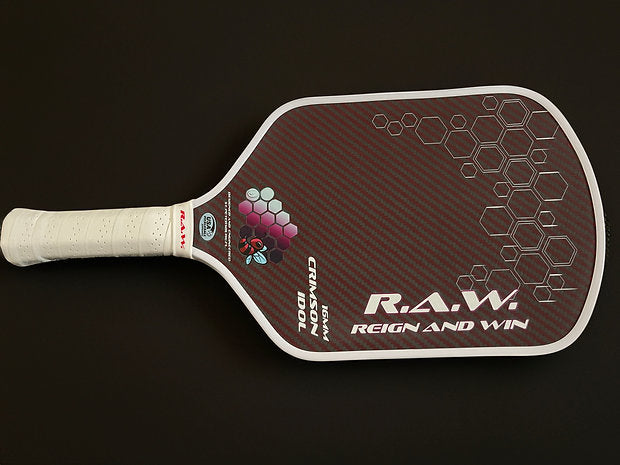 R.A.W. Crimson Idol Pickleball Paddle