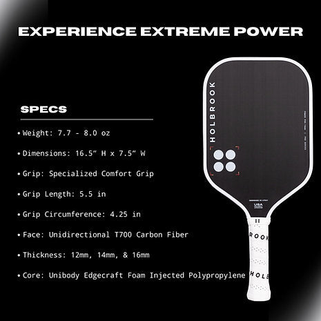 Holbrook Power Pro Pickleball Paddle