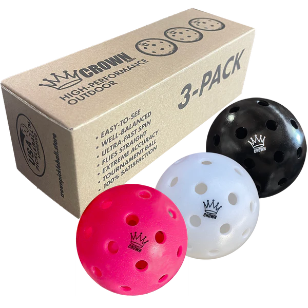 Crown High Performance Outdoor Pickleballs