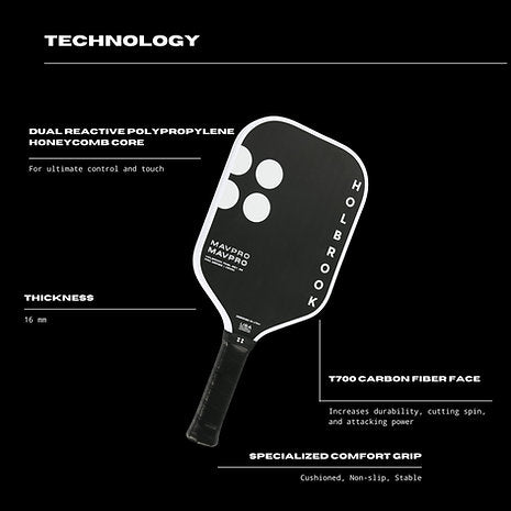 Holbrook Mav Pro 2.0 Pickleball Paddle