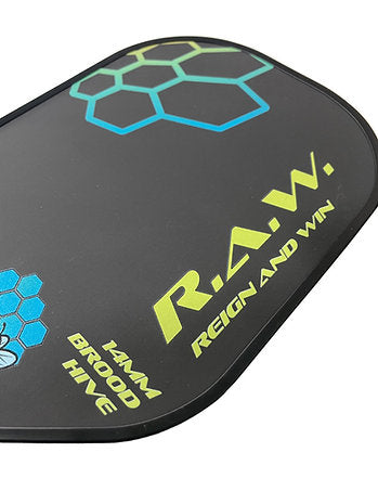 R.A.W - Brood Hive 14mm Pickleball Paddle