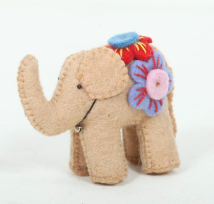 Elephant Felt Toy