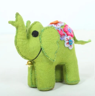 Elephant Felt Toy
